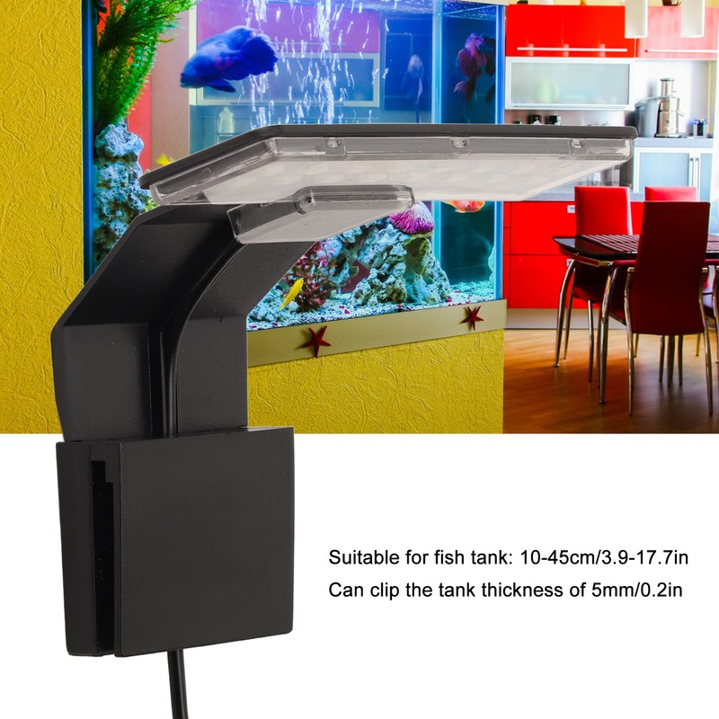 Fish Tank Clip On Light Professional High Brightness Mini Ultrathin
