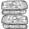 LBRST Headlight Assembly for GMC Sierra 1500 1999-2006 for GMC