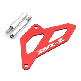 Mokiton Front Sprocket Chain Cover Guard Protector Compatible with S.uzuki DRZ400S DRZ400E DRZ400SM 2000-2022 2023 2024 | DRZ DR-Z 400SM 400S 400E DRZ400 Accessories (red)