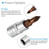 CoCud PH1 Phillips Impact Bit Socket 1/4" Drive S2 Steel
