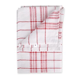 Hygoclean Tea Towels Checked Cotton Assorted Colours L 70 cm W 50 cm Tea Towels Kitchen Towel Cotton Towels Pack of 30