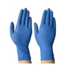 SousVideTools 100 Pieces Medical Nitrile Gloves, Blue Disposable Gloves Large,