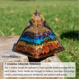 Orgone Pyramid for E-Energy Protection & Healing- Meditation orgonite Pyramid