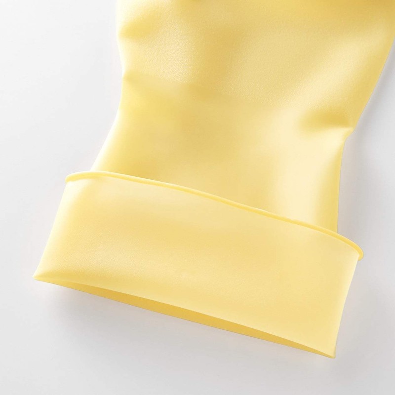 MUJI Natural Rubber Gloves, Ambidextrous, Large, 6 Pieces, 82577129
