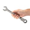 TEKTON 21 mm Flex Head 12-Point Ratcheting Combination Wrench |