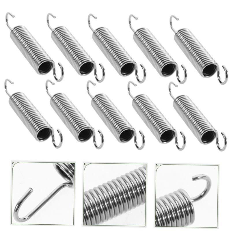 Parliky 10Pcs Steel Spring Clippers Accessories Spring Coil Trimming Tool