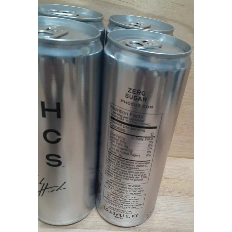PHOCUS 6pk: PHOCUS Creative Energy Drink Zero Sugar ORANGEREVERSE OSMOSIS