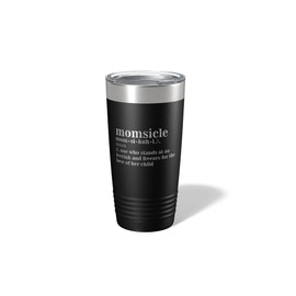 Soccer Mom - Essentials Tumbler Mom Era, Water Bottle, Sports Mom Gift, Mom life, Mom boss, Sports Mom Gifts, Mothers Day, Team Mom, I Can't My Kid (Hockey Momsicle, Black, 20oz Tumbler)