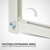 Ivation Outdoor Split Air Conditioner Mount Bracket, Heavy-Duty Wall Mounting