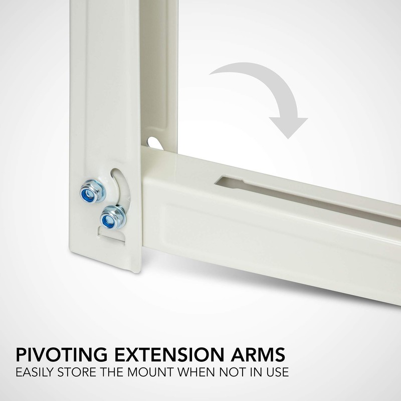 Ivation Outdoor Split Air Conditioner Mount Bracket, Heavy-Duty Wall Mounting