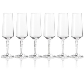 Leonardo L022746-6 Spiritii Champagne Flute Glass (Pack of 6)