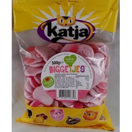 WAHALAA Katja Pink Pig Head Shaped Candy 17.6 oz