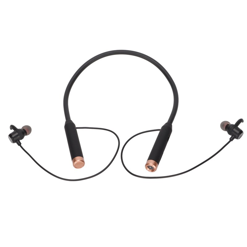 GYMF1 Neckband BT Earbuds Stable Ergonomic Portable Wireless Earbuds for