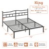 OSASET 14 inch King Bed Frame -Platform Bed Frame with