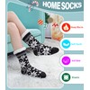 DOSKONI Slipper Socks for Women Fuzzy Non Slip Winter Thick