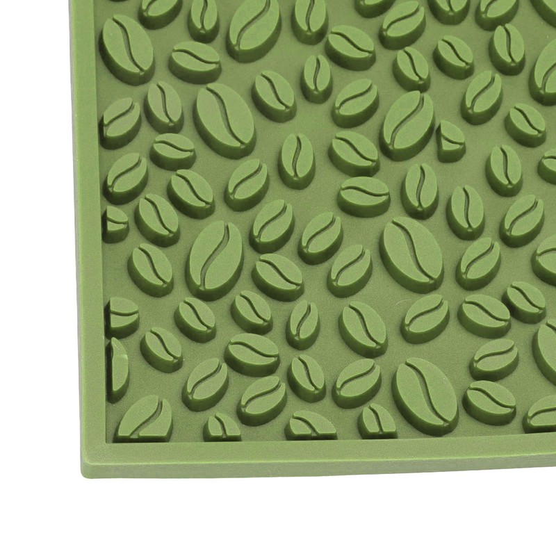Non Slip Cup Mat Coffee Bean Design Desktop Bar Counter