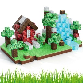 Magnetic Blocks for Kids – 48PCS STEM Building Tiles Set with Storage Bag, Educational Construction Toys for Toddlers Ages 3+, Compatible with Major Brands, Ideal