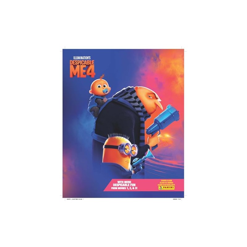 Panini Despicable Me 4 Sticker Collection Album