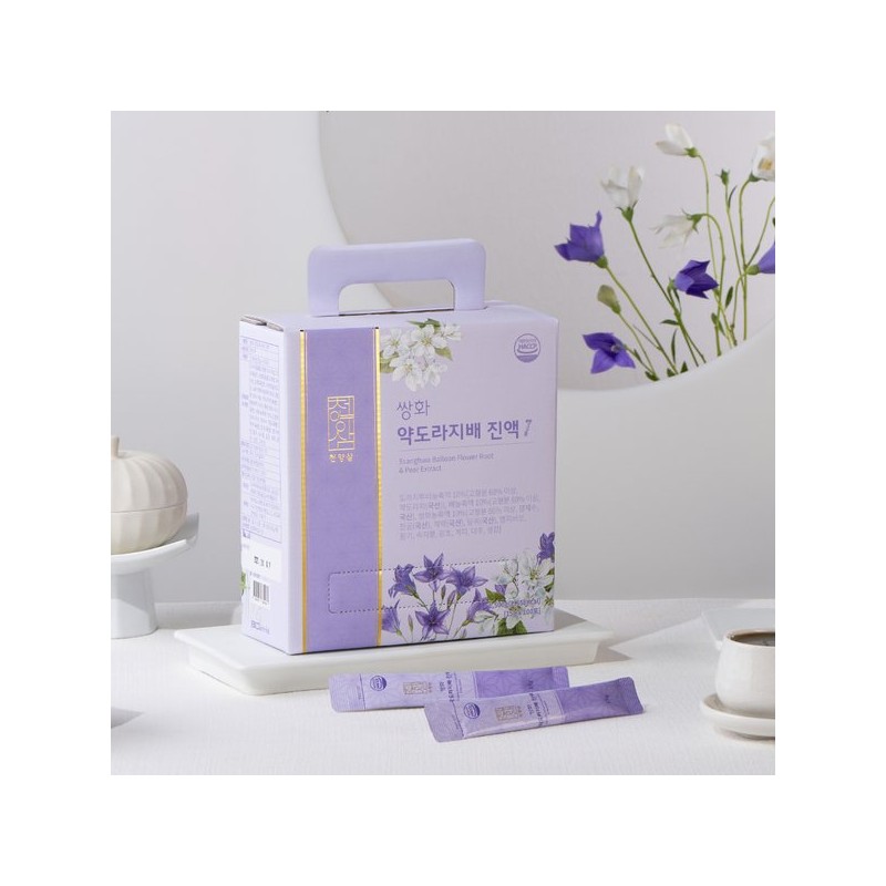 Cheonyangsam 쌍화 약도라지배 진액스틱 15g x 100포 Sanghwa Yakdoraji Extract