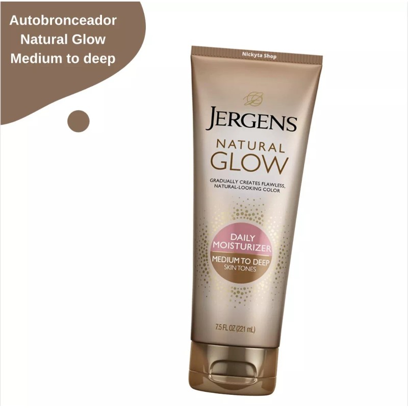 Jergens Autobronceador Natural Glow Jergens Seca Rápido