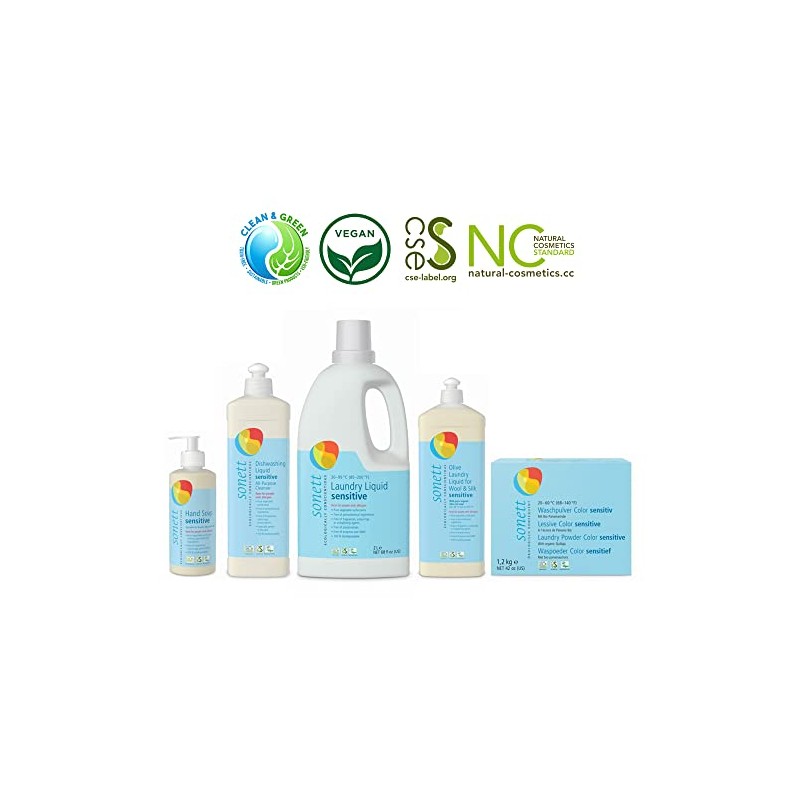 Sonett Organic for Sensitive Skin (Olive Laundry for Wool and