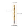 HARFINGTON Brad Point Drill Bit 7.5mm(19/64") Dia Straight Round Shank