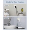 BEONDON Angled Outlet Extender, 3 Way Outlet Splitter, Plug Expander