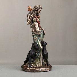 Veronese Design 6 1/8 Inch Hecate Greek Goddess of Magic Cold Cast Resin Bronze Finish Sculpture