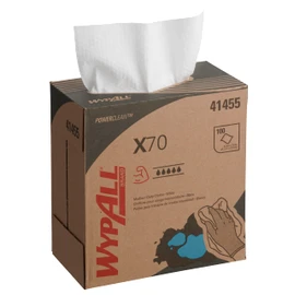 【Thick・High Absorption】Crecia Wipe All X70 Small Pop-Up 100 Count 60227 | Portable Box Included Thick Non-Woven Cloth for Cleaning・DIY Use