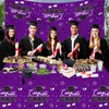 3 Pcs Graduation Tablecloth - Congrats Grad Table Cloth for