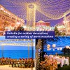 KNONEW 403ft 1000 LED String Lights Outdoor Christmas Lights 8