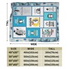 Cute Penguin Throw Blanket Penguin Decor Animal Throw Blanket Penguin