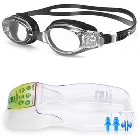 Zabert Swimming Goggles, Anti-Fog, UV Protection, Waterproof, Adult, Unisex, Suitable for Children Aged 8+ and Teenagers