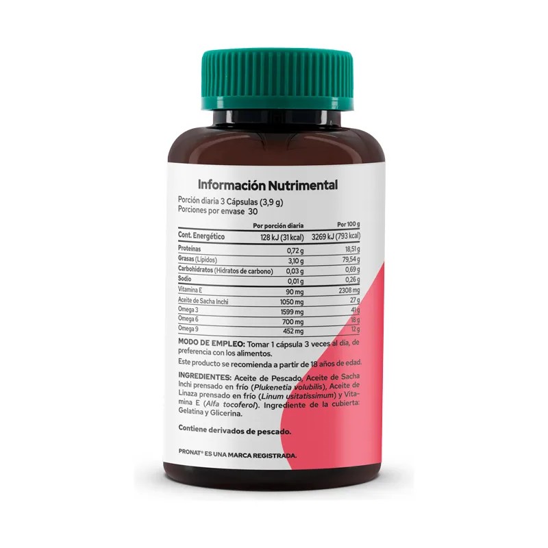 Suplemento Mega Maximum (omega 3,6,9) (90 Caps) - Pronat Sin