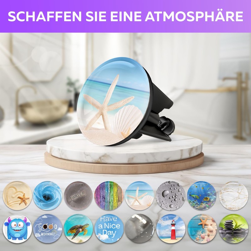 M. ROSENFELD HOME Universal Sink Plug 40 mm with Beach