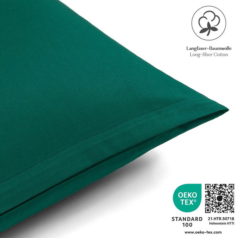 Alreya Renforcé cushion cover, 40 x 60 cm, 100% cotton
