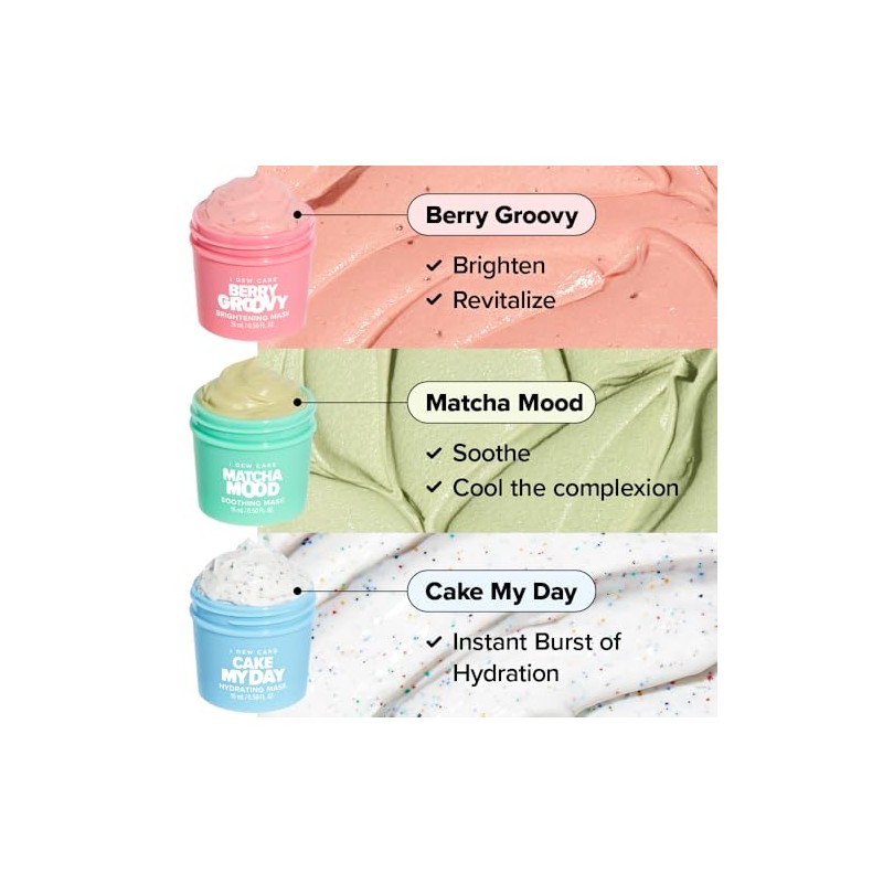 I DEW CARE- Set de regalo de mascarilla facial lavable