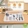 Kitchen Drawer Organizer Expandable Silverware Organizer for Drawer, Utensil Holder