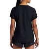 Head - Playera de Cuello Redondo para Mujer, Ajuste Entallado,