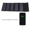50W Portable Solar Panel Bag Monocrystalline Silicon 5 Folding Solar
