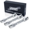 PIKWO 3Pcs Hydraulic Hose Field Repair Kit,1/4", 3/8", 1/2" Inner