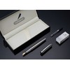 BEILUNER Luxury Fountain Pen Set, Solid 24K Gilded Medium Nib,