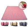200x200cm Portable Picnic Camping Waterproof Mat Mat Yellow