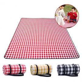200x200cm Portable Picnic Camping Waterproof Mat Mat Yellow