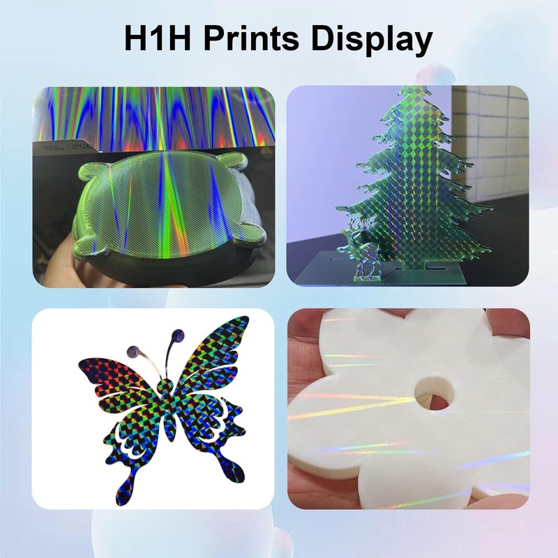 IdeaFormer-3D H1H Smooth Build Plate for Bambu Lab A1 Mini,
