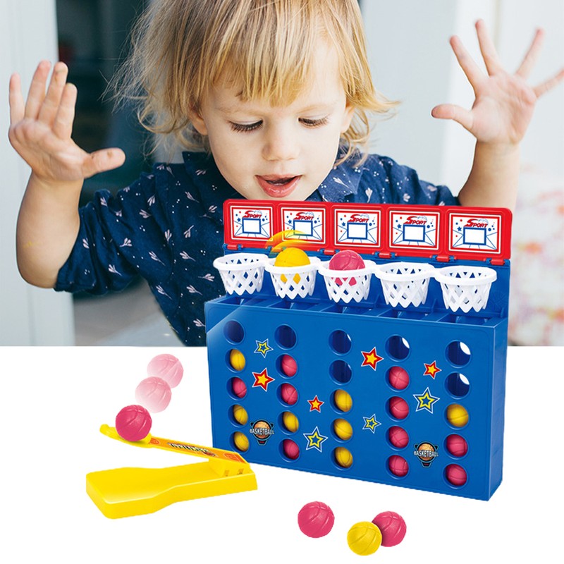 Basketball Shooting Game for Kids Bouncing Linking Game Educational Toys
