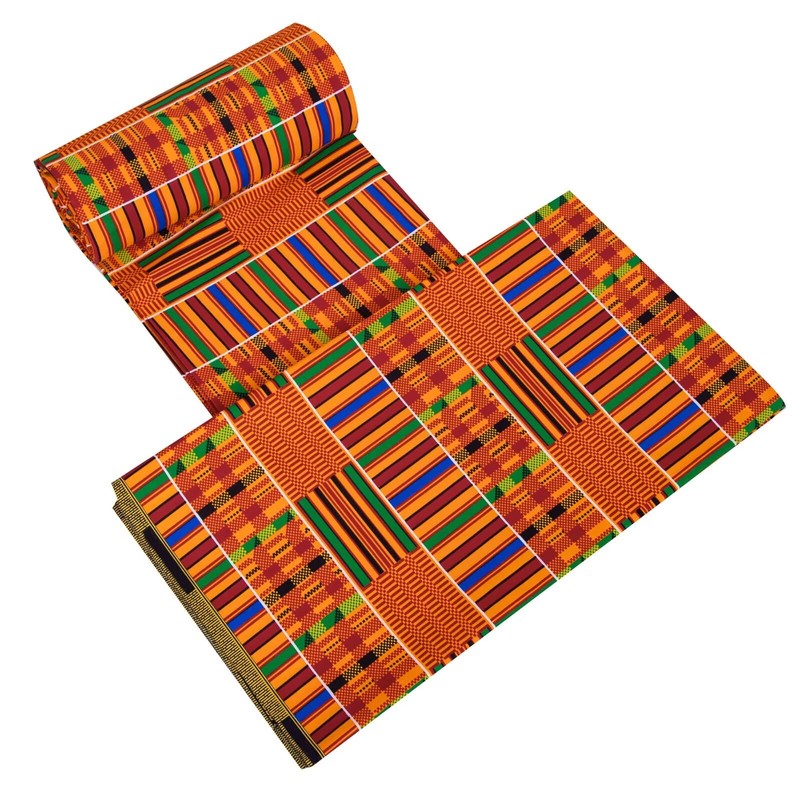 African Fabric 3 Yards Ankara Fabric Tribal Print Kente Cloth