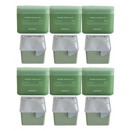 Mediheal Tea Tree Trouble Pads 100 Sheets + 6 Packs of 100 Sheets (Refill) / Circle / 메디힐 티트리 트러블 패드 100매 + 100매(리필) 6개  써클