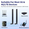 4G LTE 5G CBRS Antenna, 600-6000MHz Wide-Band, 10dBi SMA Male