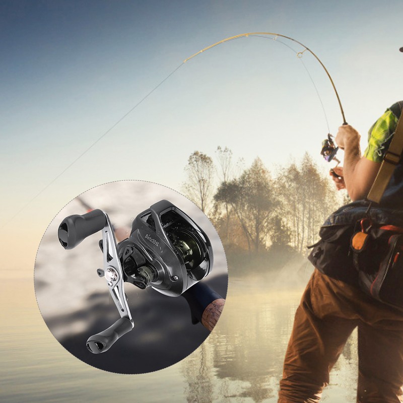 All Metal Spool 19+1 Bearing Low Profile Reel 7.2:1 Magnetic